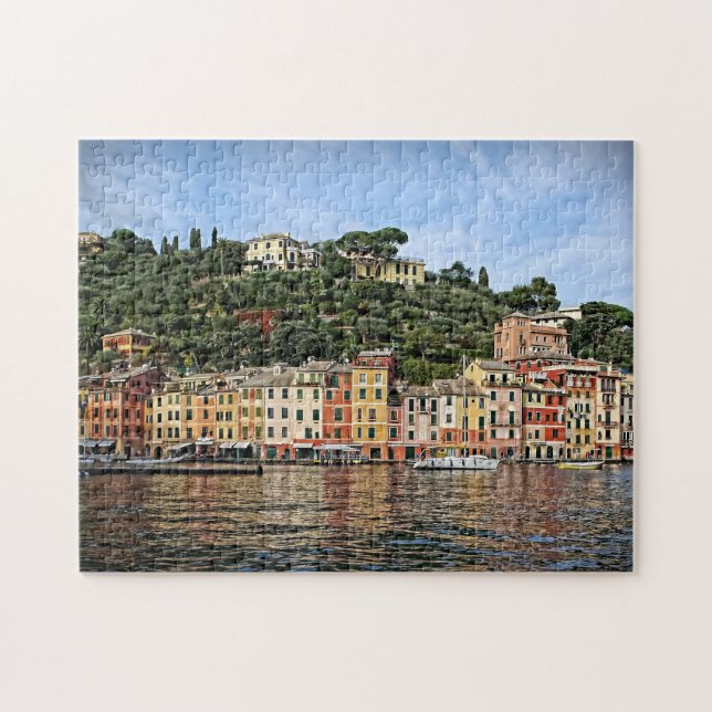 Überlegungen zum romantischen Portofino - 11x14 -  (Horizontal)