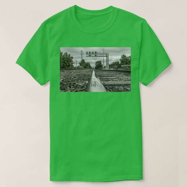 Überlegungen zur Schiene 1 T-Shirt (Design vorne)