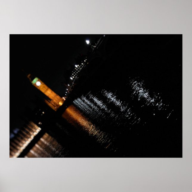 Überlegungen zur Themse - Big Ben Poster (Vorne)