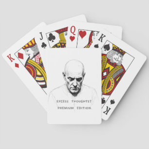 Übermäßige Gedanken? Premium Edition Spielkarten