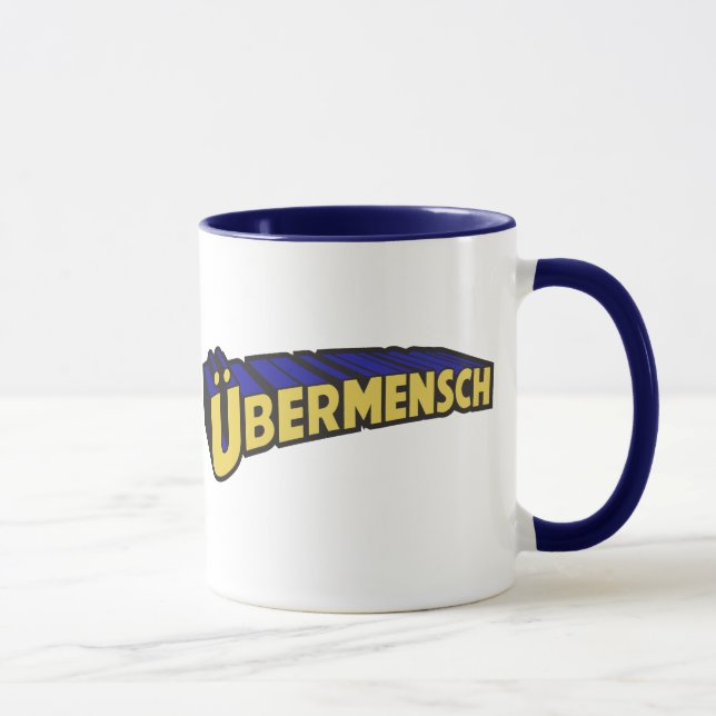 Ubermensch Tasse (Rechts)