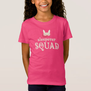 Übernachtungsparty Pyjamaparty Geburtstagsmädchen  T-Shirt