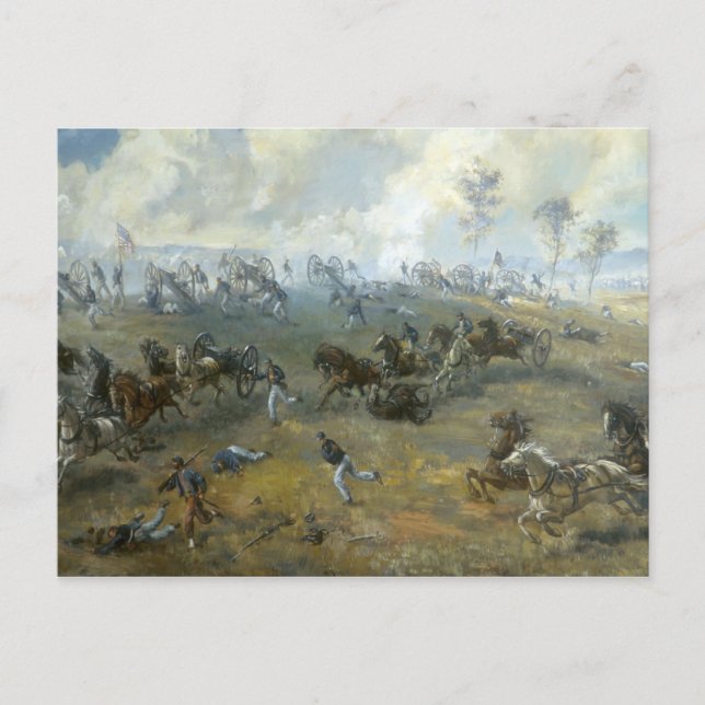 Übernahme der Batterie von Rickett - 1964 Postkarte (Vorderseite)