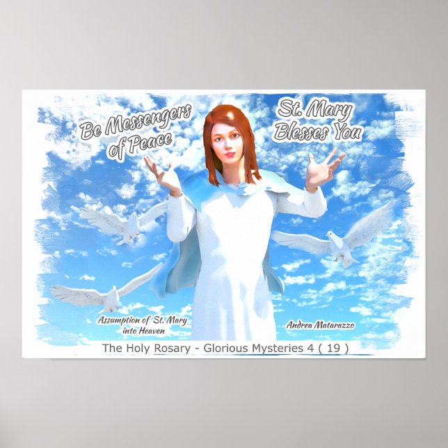 Übernahme der heiligen Maria in den Himmel 2 Poster (Vorne)
