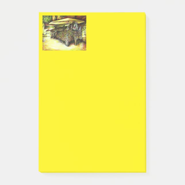 Übernahme des Besitzes von Ausschreibungen Post-it Klebezettel (Vorderseite)