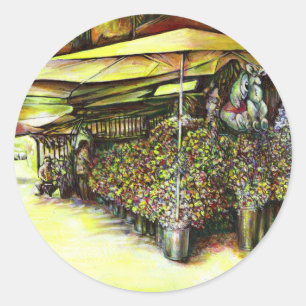 Übernahme des Besitzes von Ausschreibungen Runder Aufkleber