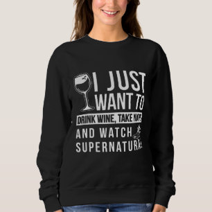 Übernatürlich für Männer Frauen Sweatshirt