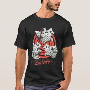 Übernatürliche Katzaktivität Lustige Geisterkatzen T-Shirt