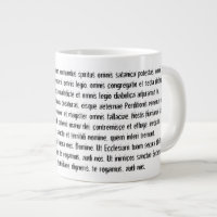 Übernatürlicher Exorzismus-GROSSE Kaffee-Tasse