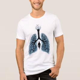Übernatürliches Happy Lungs Projekt Fundraising-Sh Tri-Blend Shirt