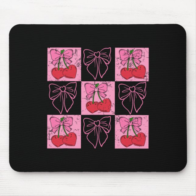Überprüfte Cherry Coquette Love You Cherry Much 1  Mousepad (Vorne)