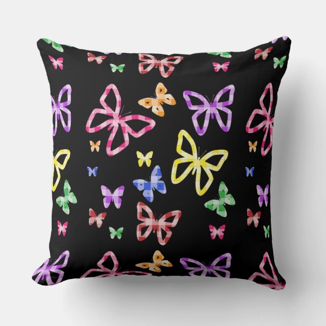 ÜBERPRÜFTE SCHALTFLÄDEN KISSEN (Vorderseite)