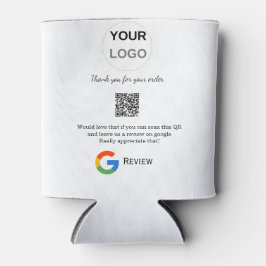 Überprüfung des Unternehmenslogos durch Google Prü Dosenkühler