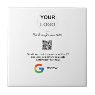 Überprüfung des Unternehmenslogos durch Google Prü Fliese