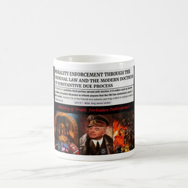 Überprüfungsausschuss für Informationen Kaffeetasse (Mittel)