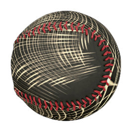 Überquerte Khaki-Linien, die sich in Welle wiederh Baseball