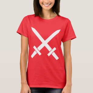 Überquerte Schwerter T-Shirt