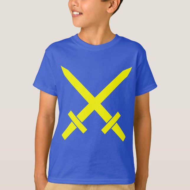 Überquerte Schwerter T-Shirt (Vorderseite)