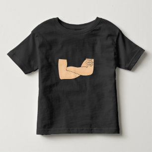 Überquerte Waffen Kleinkind T-shirt