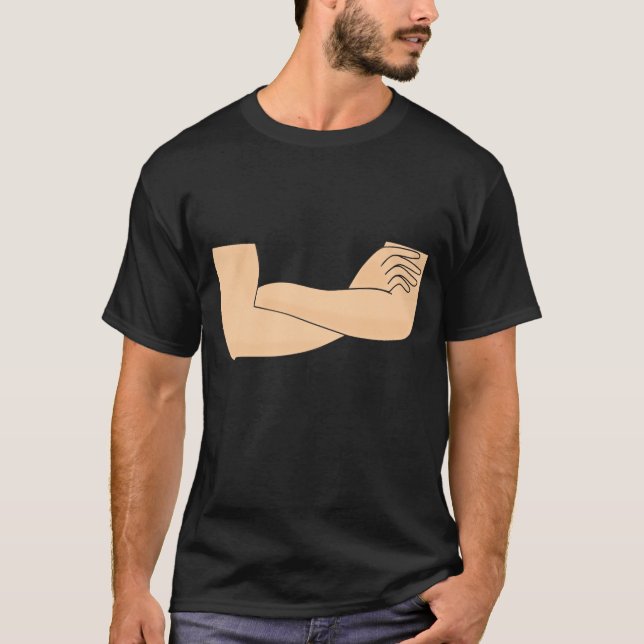 Überquerte Waffen T-Shirt (Vorderseite)