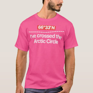 Überquerung des arktischen Kreises - 66 33 Nord T-Shirt