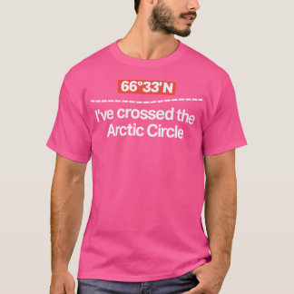 Überquerung des arktischen Kreises - 66 33 Nord T-Shirt