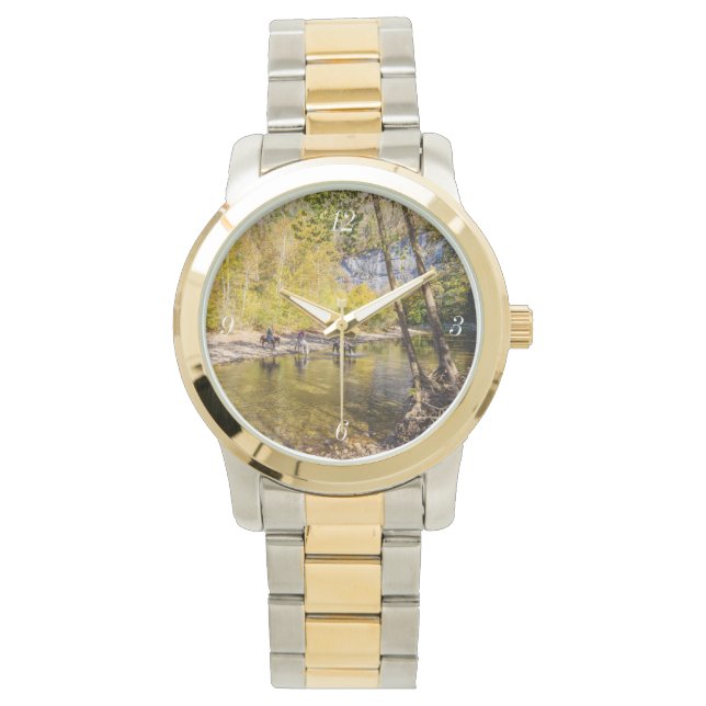 Überquerung des Buffalo Armbanduhr (Vorderseite)