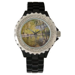 Überquerung des Buffalo Armbanduhr