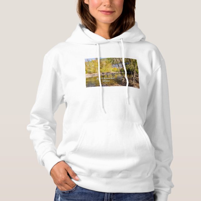 Überquerung des Buffalo-Flusses Hoodie (Vorderseite)