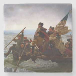Überquerung des Delaware 1776: General George Wash Steinuntersetzer