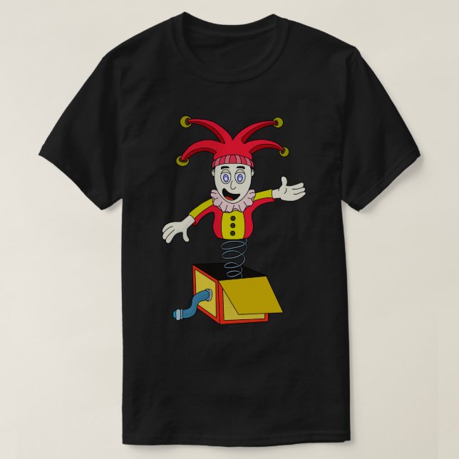 Überrasante Box mit Clown T-Shirt (Design vorne)