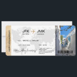 Überraschen Boarding Pass Ticket Zielort Griechenl Einladung<br><div class="desc">Überraschen Sie Ihre Lieben zum Geburtstag,  Jubiläum,  Abschluss oder zu einem anderen wichtigen Termin mit einer griechischen Mykonos-Reise</div>