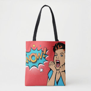 Überraschende Frau Tasche