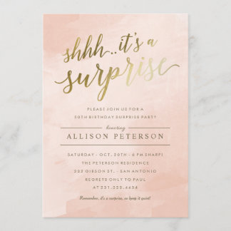 Überraschende Party Einladungen - Moderne Imitate