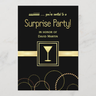 Überraschende Party Einladungen - Sshhh Sie sind e