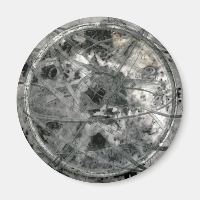 Überraschende Zeit und Raum Magnet (Vorne)