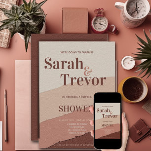 Überraschender Duschrost Einladung