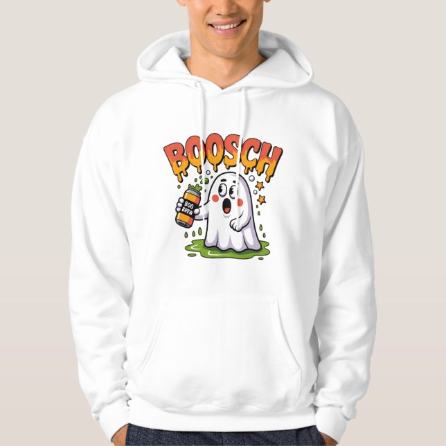 Überraschender Geist mit Boo Brew Slime Hoodie (Vorderseite)