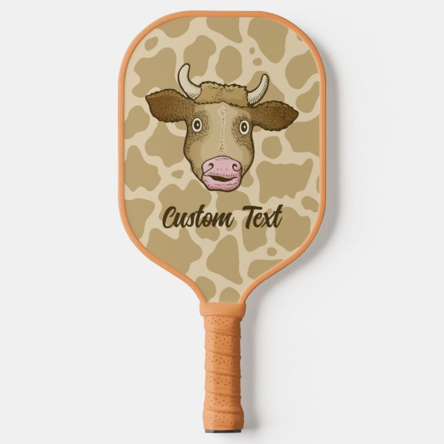 Überraschendes Kuhpaddel Pickleball Schläger (Vorderseite)