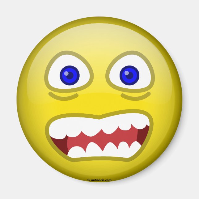 überrascht magnet (Vorne)