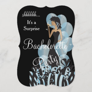*Überraschung Bachelorette Girls Party Einladung