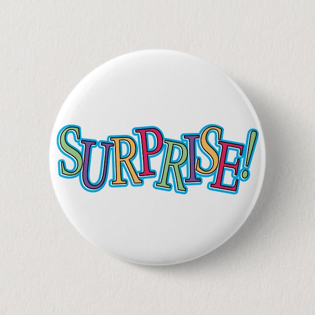 Überraschung! Button (Vorderseite)