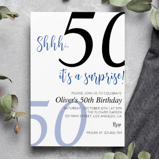 Überraschung Einladung zum Geburtstag jeden Alters