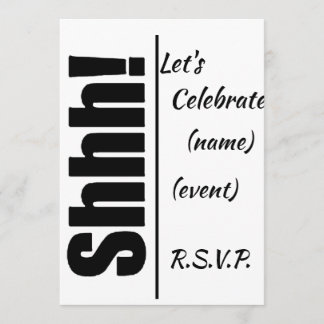 ****ÜBERRASCHUNG**** FEIERSCHEINUNG FÜR DIE PARTY  EINLADUNG