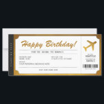 Überraschung Geburtstag Boarding Pass Flugzeug Gol<br><div class="desc">UNBEDINGT. Gönnen Sie Ihren Lieben eine Reise! Ideal für Geburtstage und Jubiläen. Gold Boarding Pass. Personalisieren Sie Ihren Gutschein noch heute! Für einen individuellen Gutschein/Gutschein senden Sie mir bitte eine Nachricht.</div>