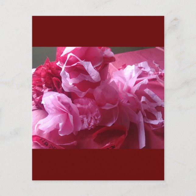 Überraschung Geburtstagsfloraler Flyer (Vorne)