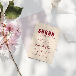 Überraschung Geburtstagsparty Einladung