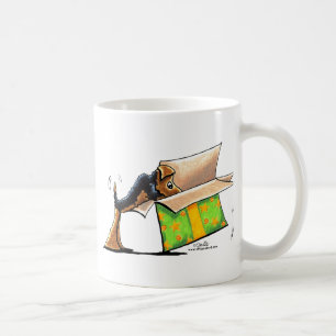 Überraschung Me Airedale Welsh Terrier Kaffeetasse