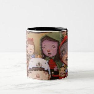 Überraschungs-Gast Zweifarbige Tasse