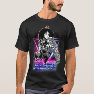 Überraschungsgeschenk Alita Battle Angel gibt Musi T-Shirt